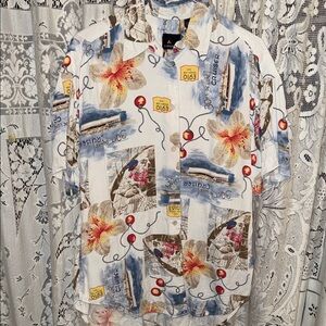 Liz Claiborne cruise boat  Button Down Shirt